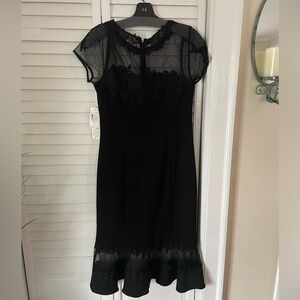 Aiden dress with lace